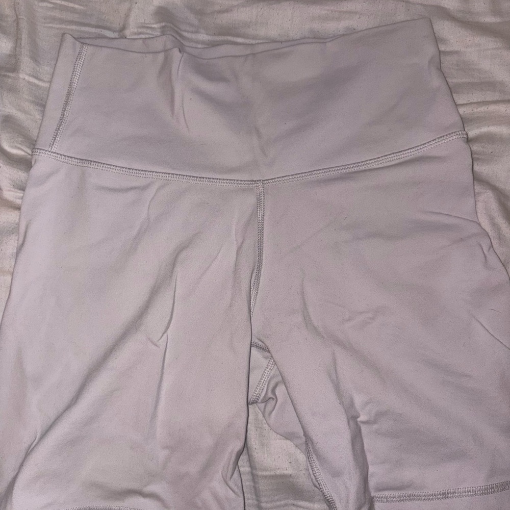 Aritzia Women's Light Gray Bike Shorts
